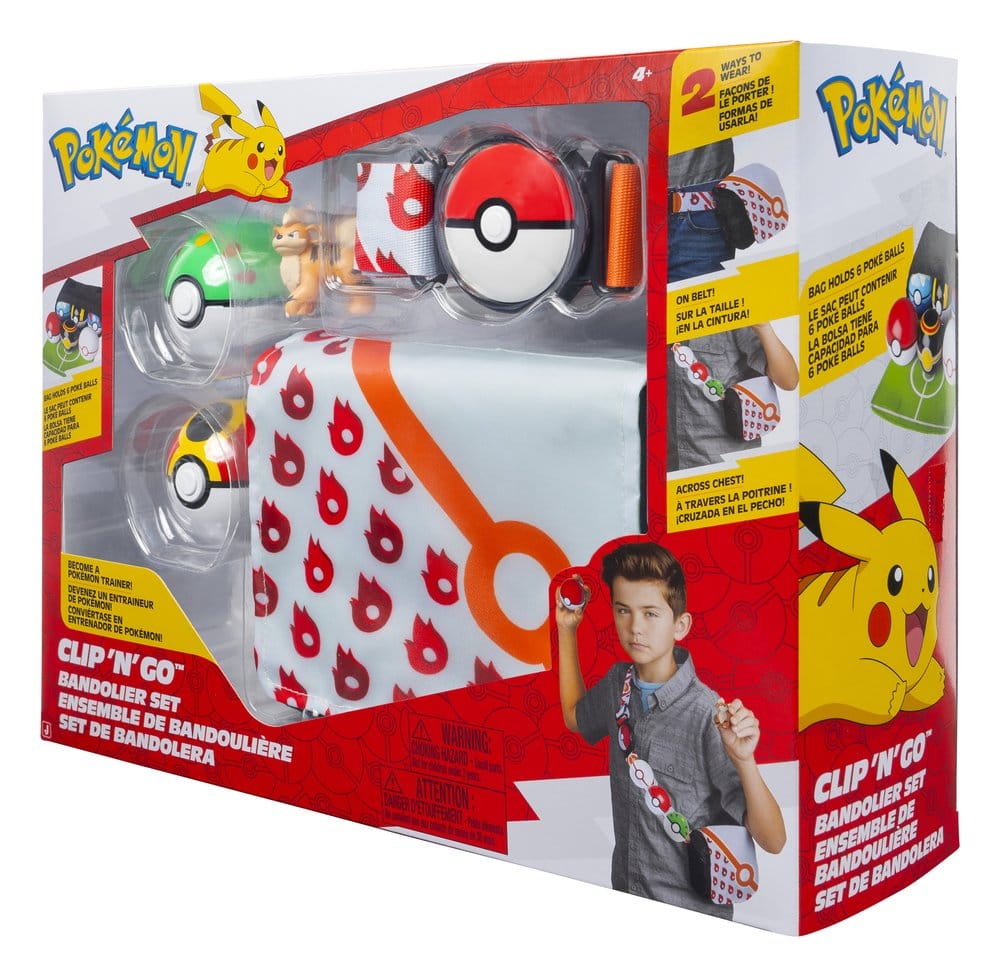 Pokémon Clip 'n' Go Bandolier Set Growlithe 2