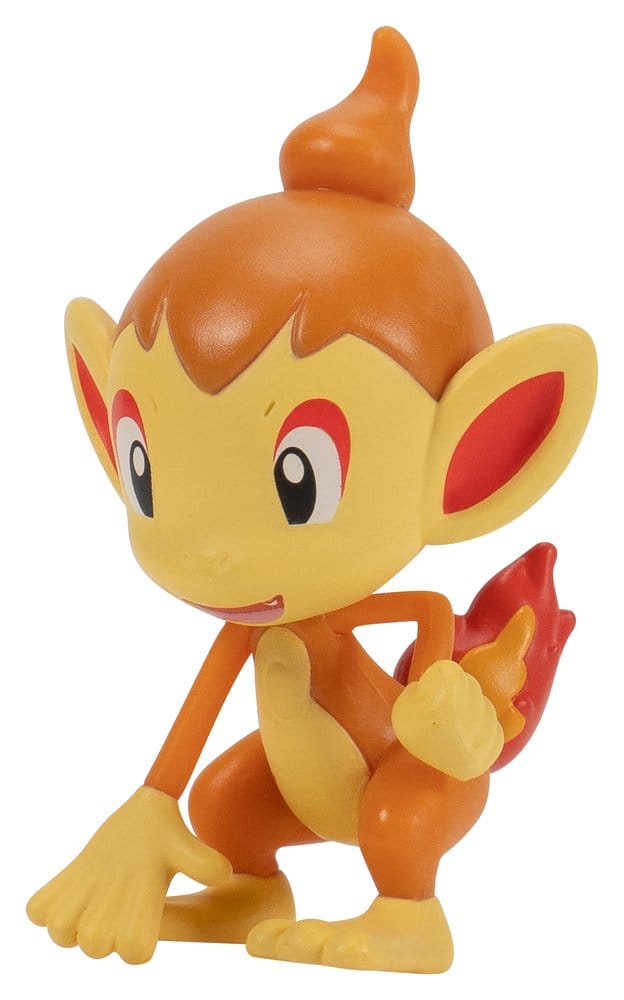 Pokémon Battle Figure Set Action Figures Chimchar, Ralts & Porygon (3-Pack) 2