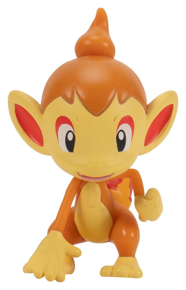 Pokémon Battle Figure Set Action Figures Chimchar, Ralts & Porygon (3-Pack) 5