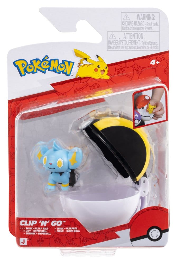 Pokémon Clip 'n' Go Action Figure Shinx & Ultra Ball 3