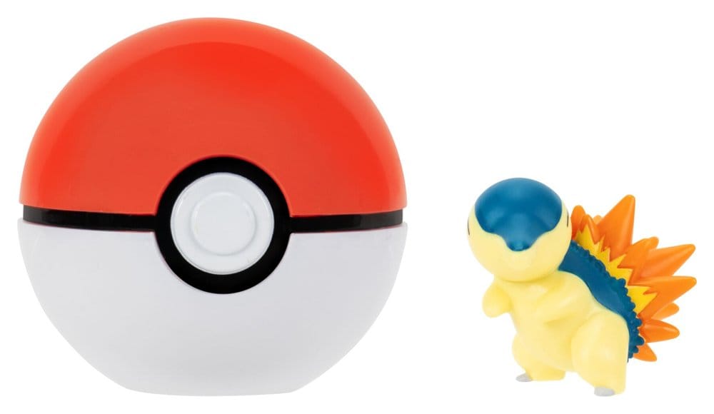 Pokémon Clip 'n' Go Action Figure Cyndaquil & Poké Ball [4]