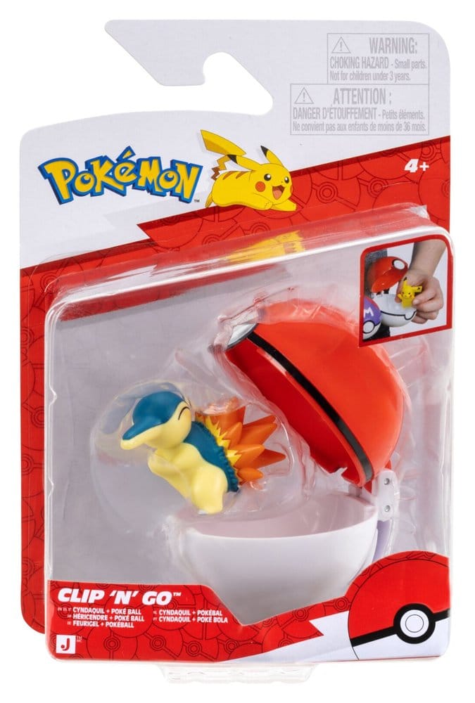 Pokémon Clip 'n' Go Action Figure Cyndaquil & Poké Ball [1]