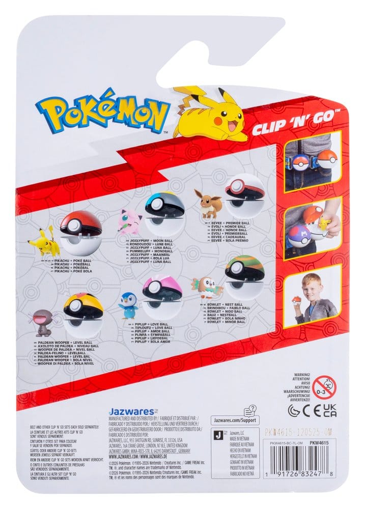 Pokémon Clip 'N' Go Eevee & Premier Ball 3