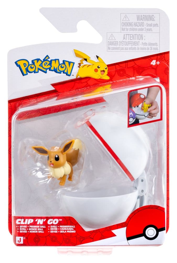 Pokémon Clip 'N' Go Eevee & Premier Ball 4