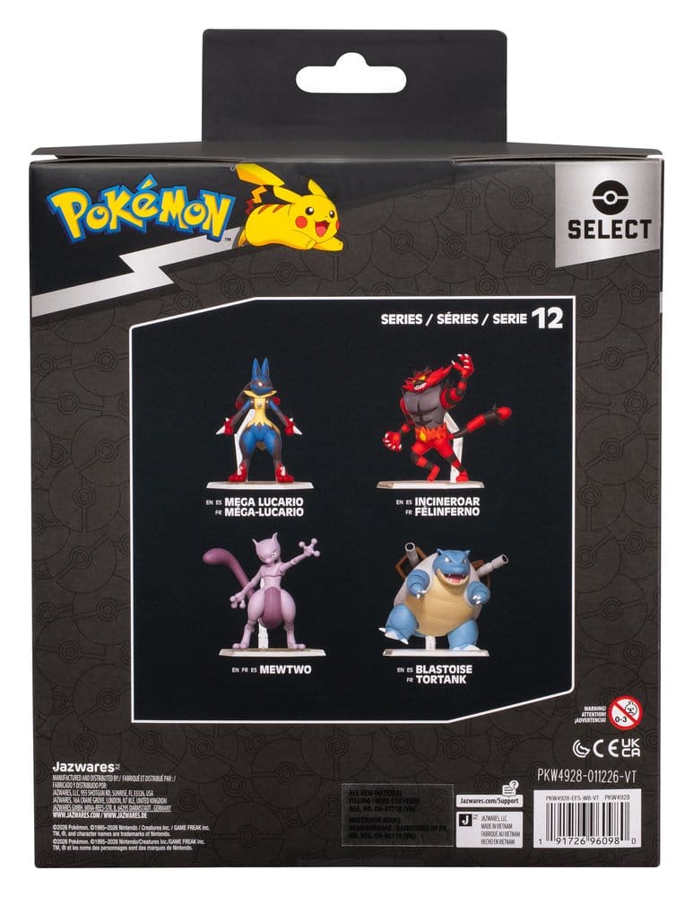Pokémon Select Super-Articulated Action Figure Mega Lucario 4