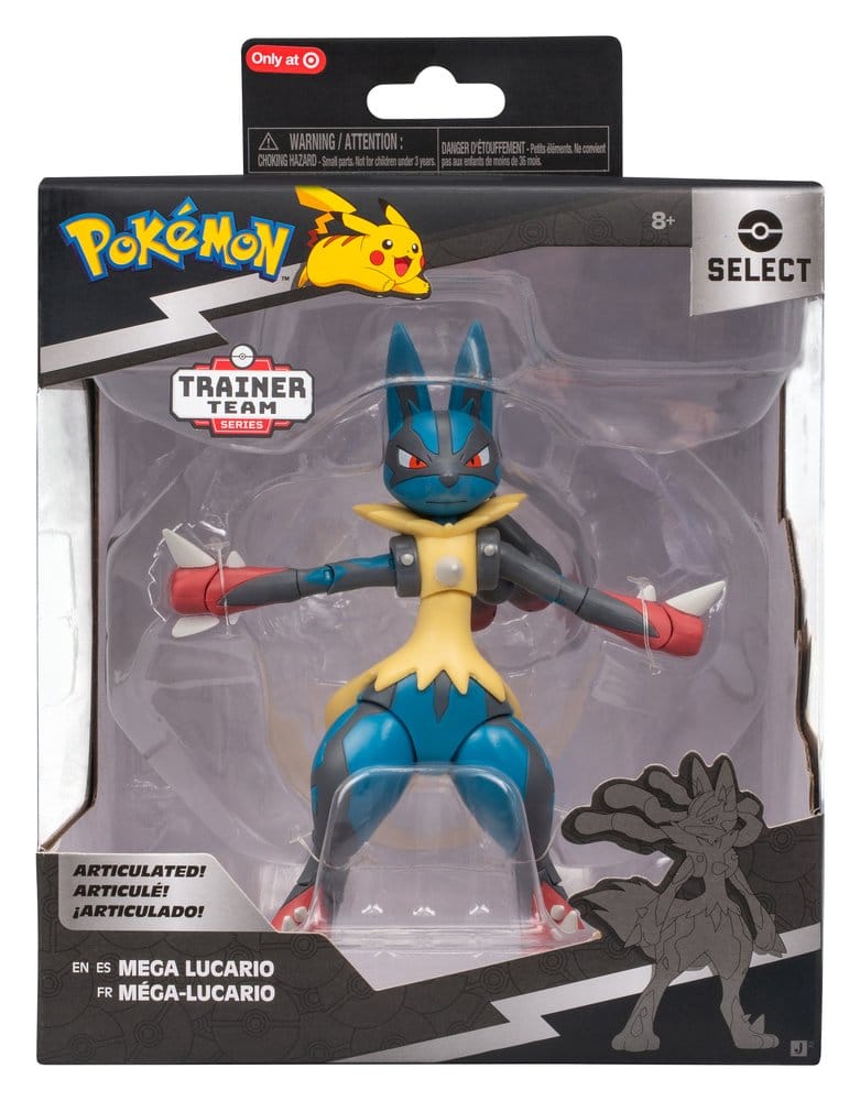 Pokémon Select Super-Articulated Action Figure Mega Lucario 5