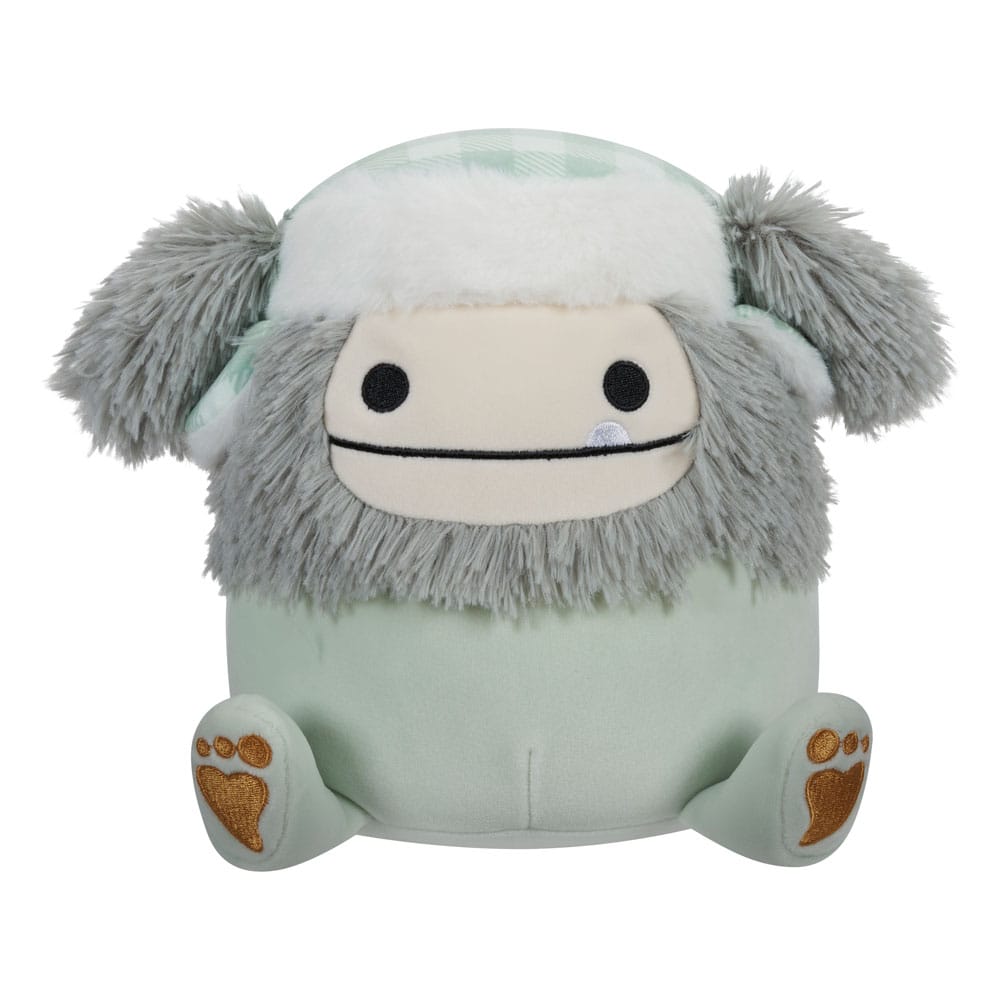 Squishmallows Evita - Grey Bigfoot W/Trapper Hat 19cm Plush