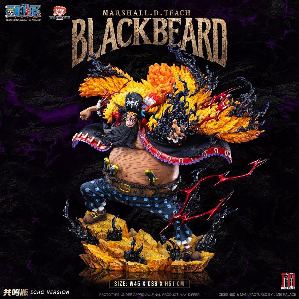 One Piece Statue 1/6 Marshall D. Teach (Echo Version) 53 cm [6]