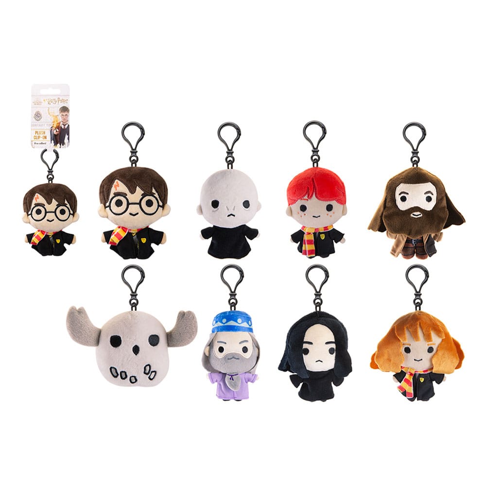 Harry Potter Clip-On Plush Figures 10 cm Assortment (12) afbeelding