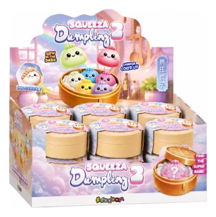 Squeez'a Dumpling Squishy Dumpling 2 Blind Box Display (12)