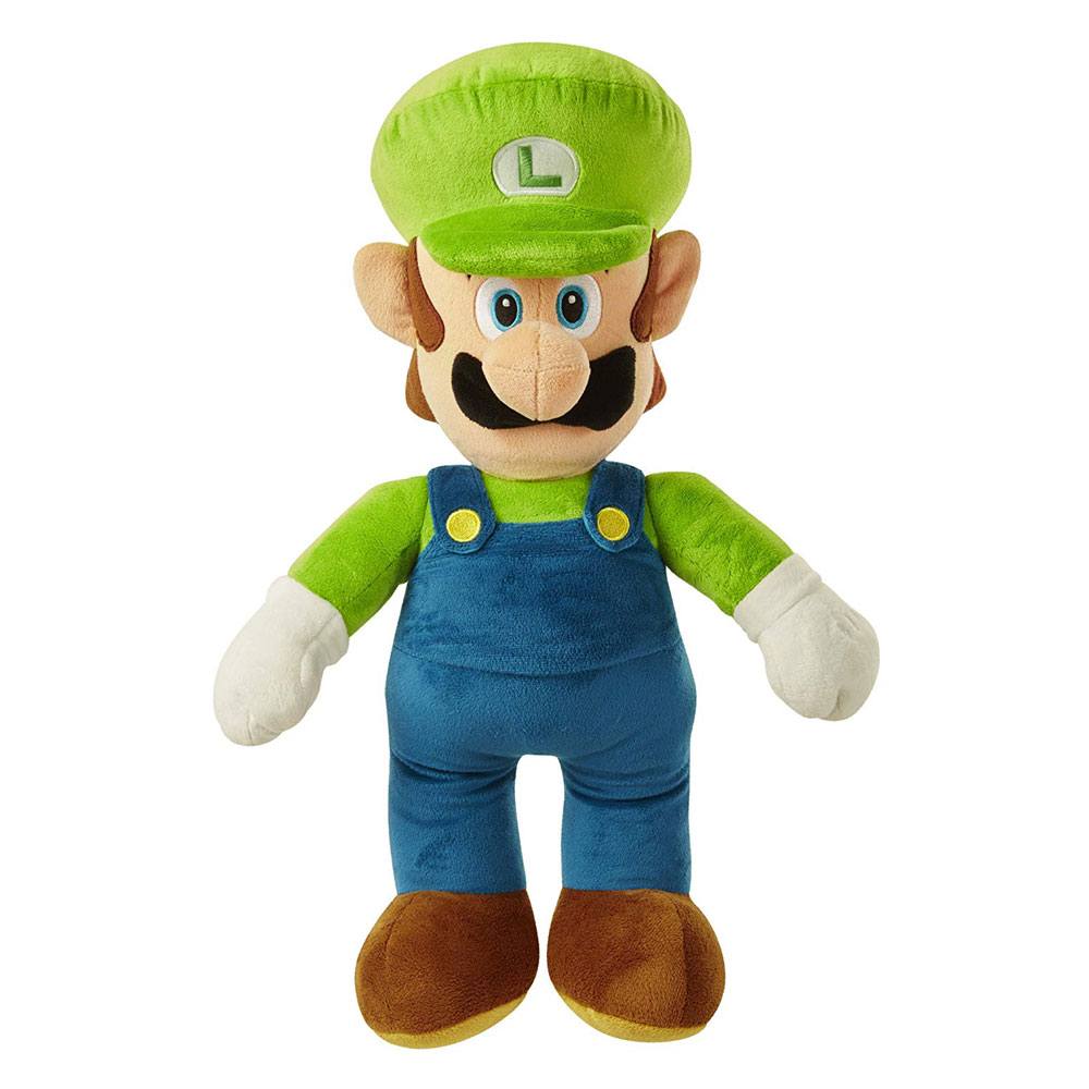 World of Nintendo Jumbo Bamse - Luigi 50 cm