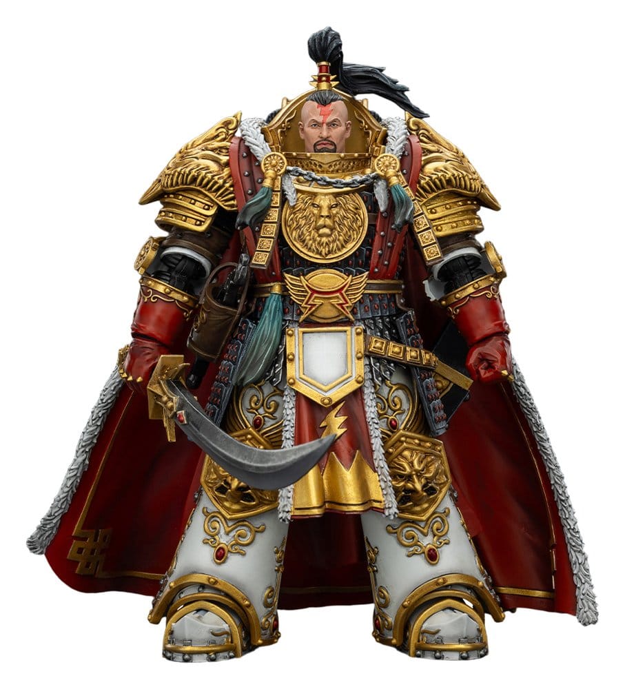 PRECOMENZI - Warhammer The Horus Heresy Action Figure White Scars Jaghatai Khan Primarch of the Vth Legion 19 cm