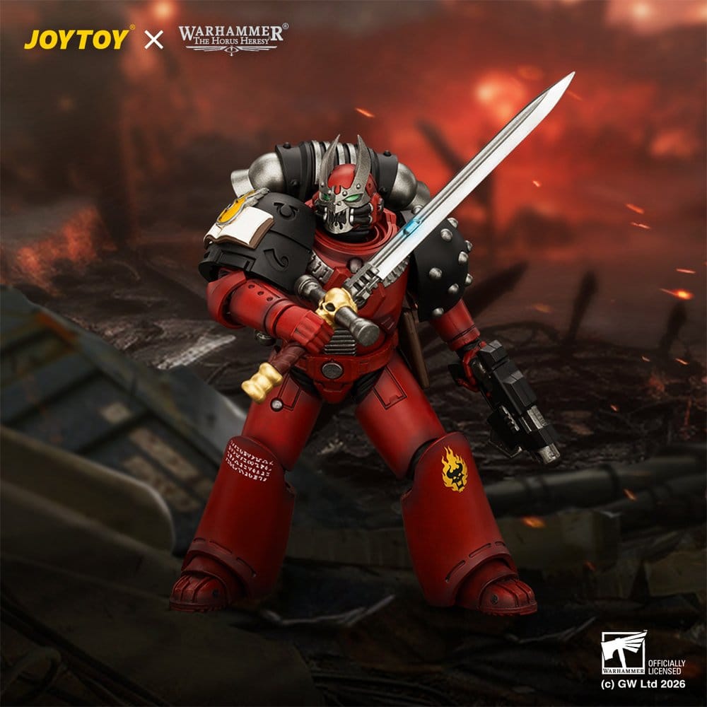 Warhammer The Horus Heresy Action Figure Word Bearers MkVI Tactical Sergeant 12 cm [4]