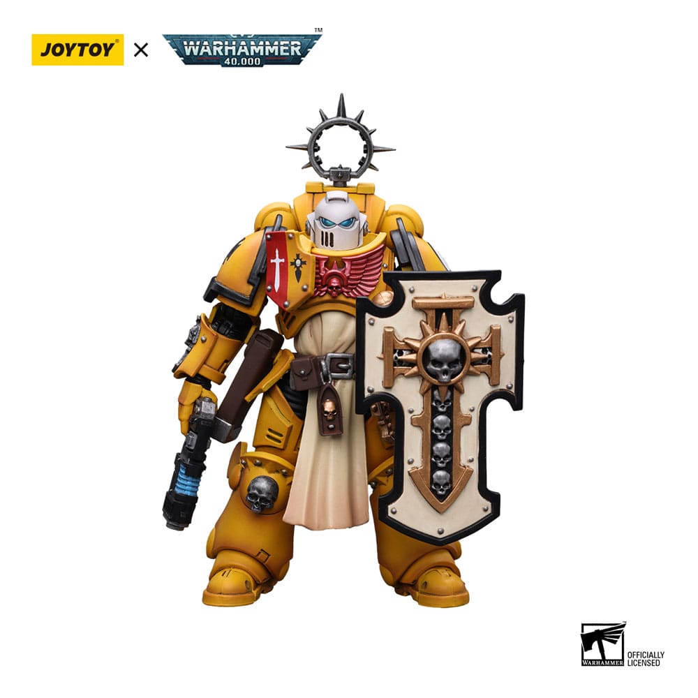 Warhammer 40k Action Figure 1/18 Primaris Space Marines Imperial Fists Bladeguard Veteran 12 cm