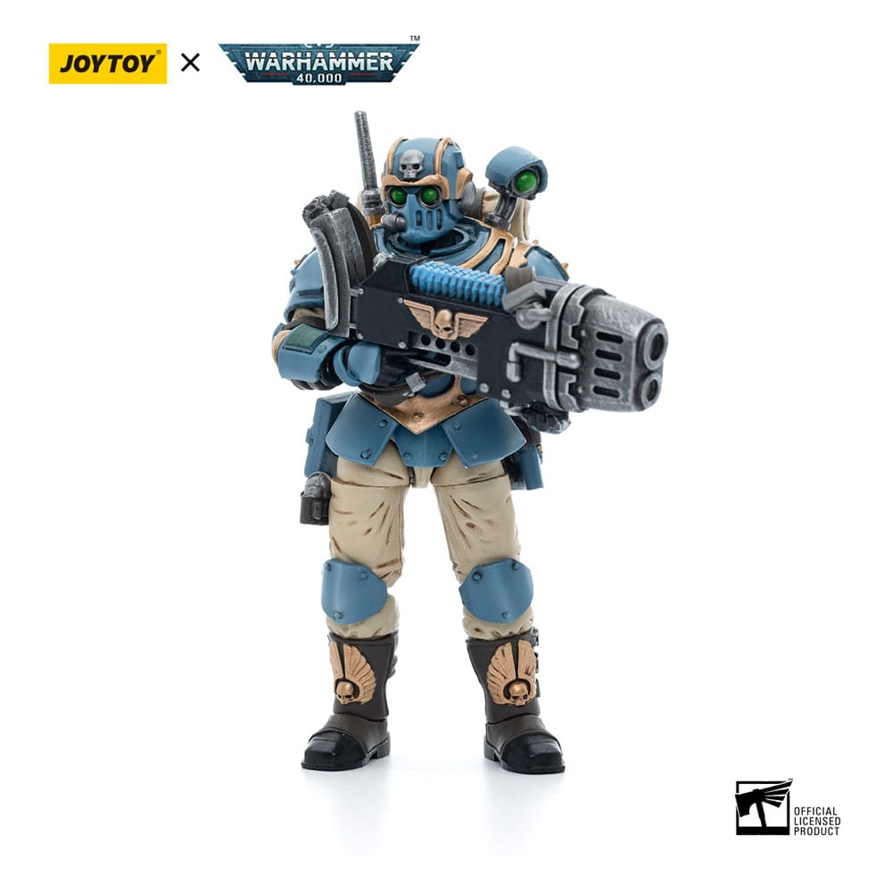 Warhammer 40k Action Figure 1/18 Astra Militarum Tempestus Scions 55th Kappic Eagles Plasma Gunnert 12 cm