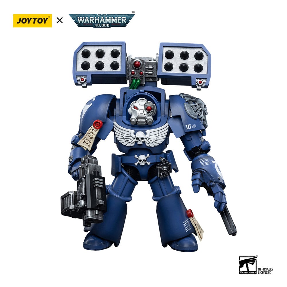 Warhammer 40k Action Figure 1/18 Ultramarines Terminators Brother Andrus 12 cm