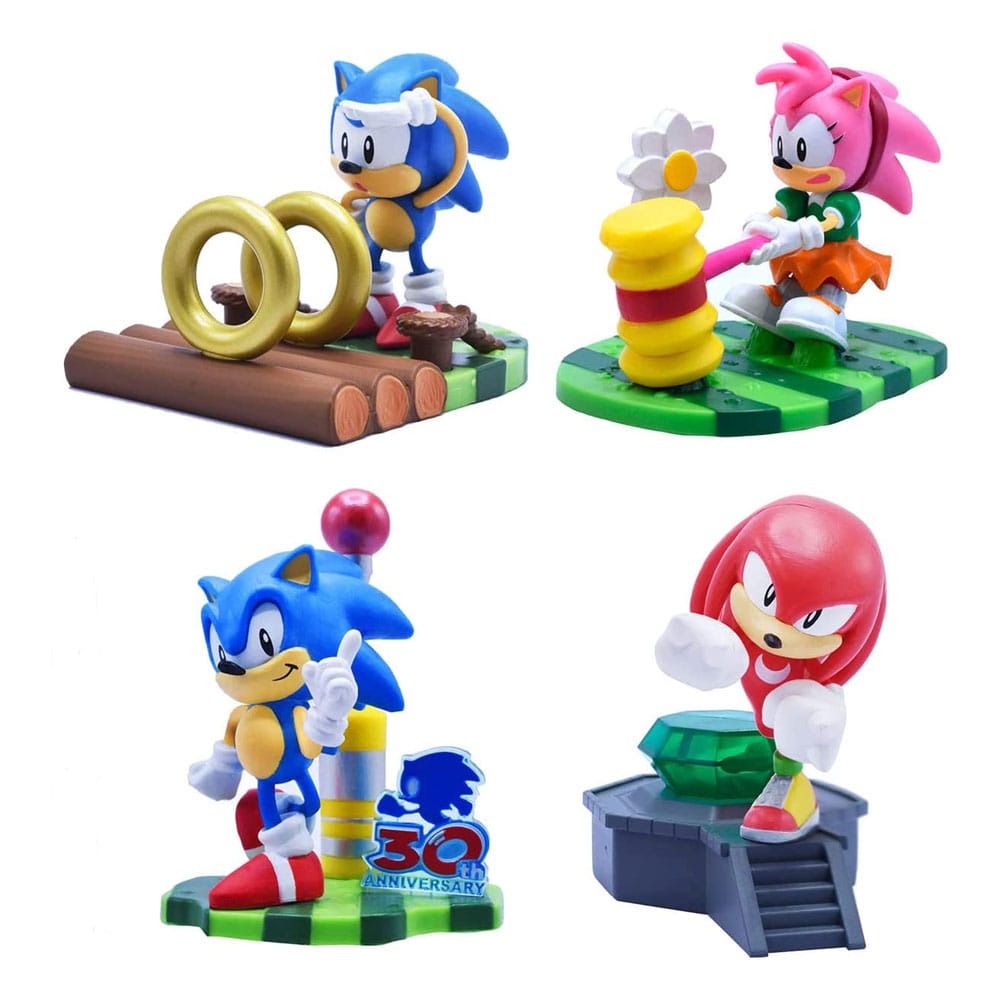 Sonic The Hedgehog Craftables Mini - Figures 8 cm Display (12)