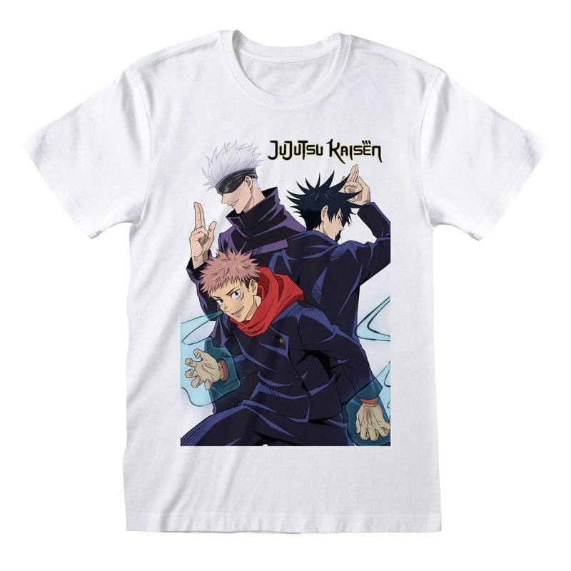 Jujutsu Kaisen - Trio White Unisex T-Shirt - XL