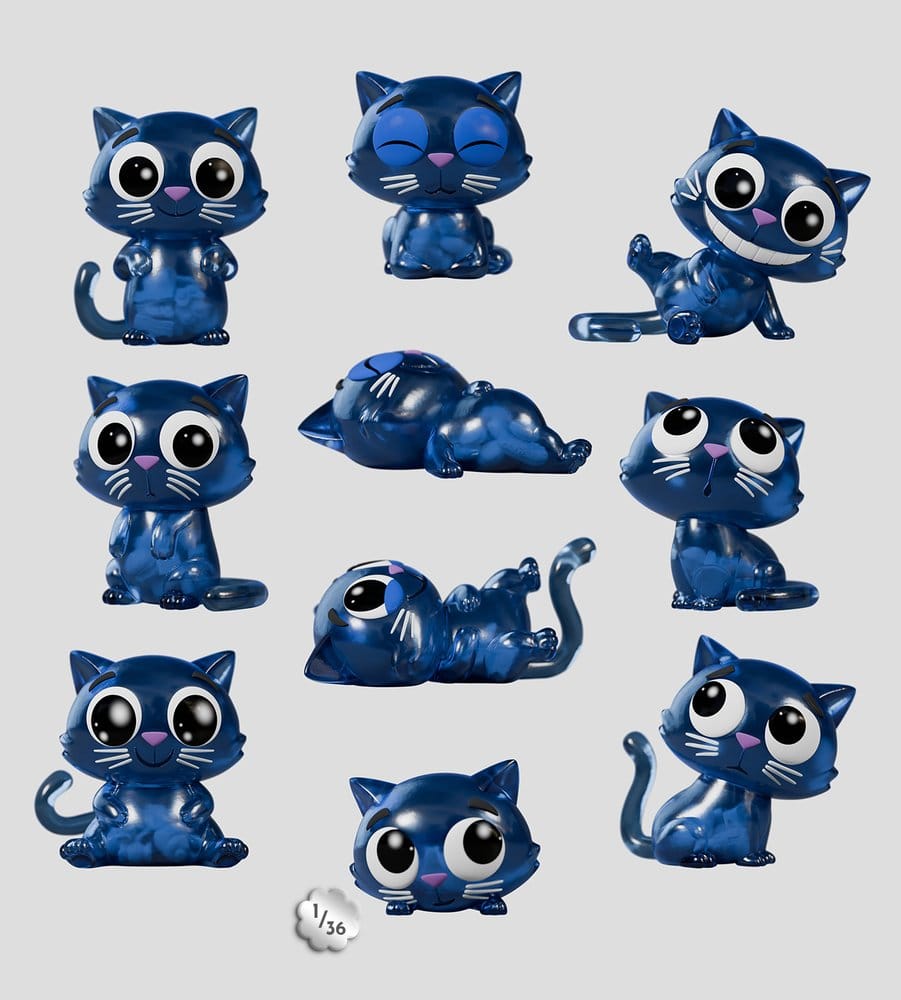 Catscans Mini Figures S1 6 cm Blind Box Display (9)