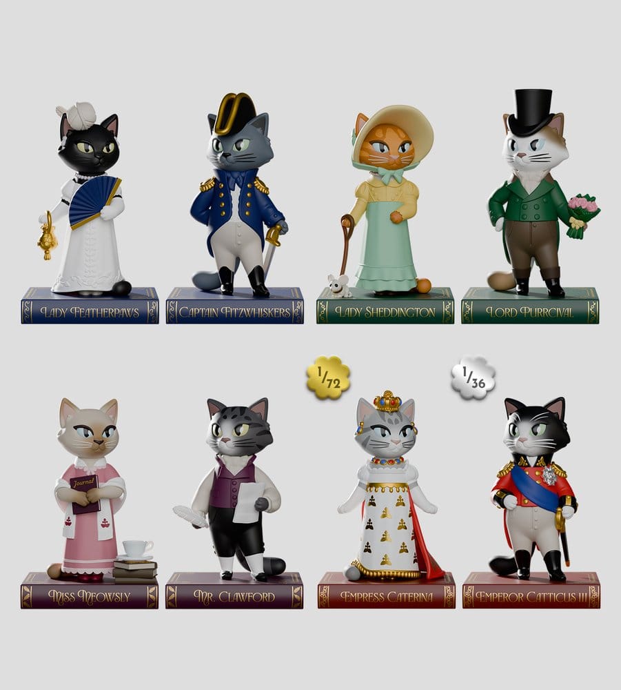 Catscans Mini Figures S1 9 cm Blind Box Display (6)