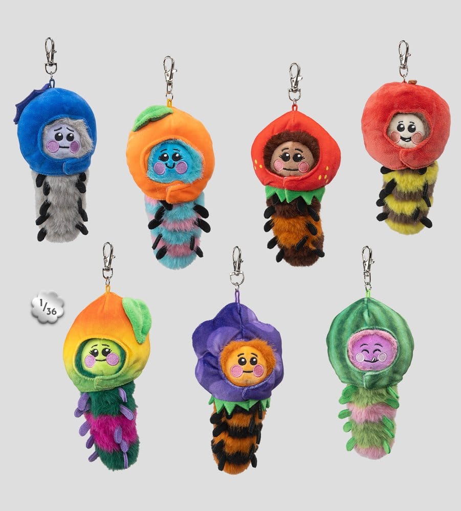 Wooly Bear and Friends Plush Keychain S1 7 cm Blind Box Display (6)