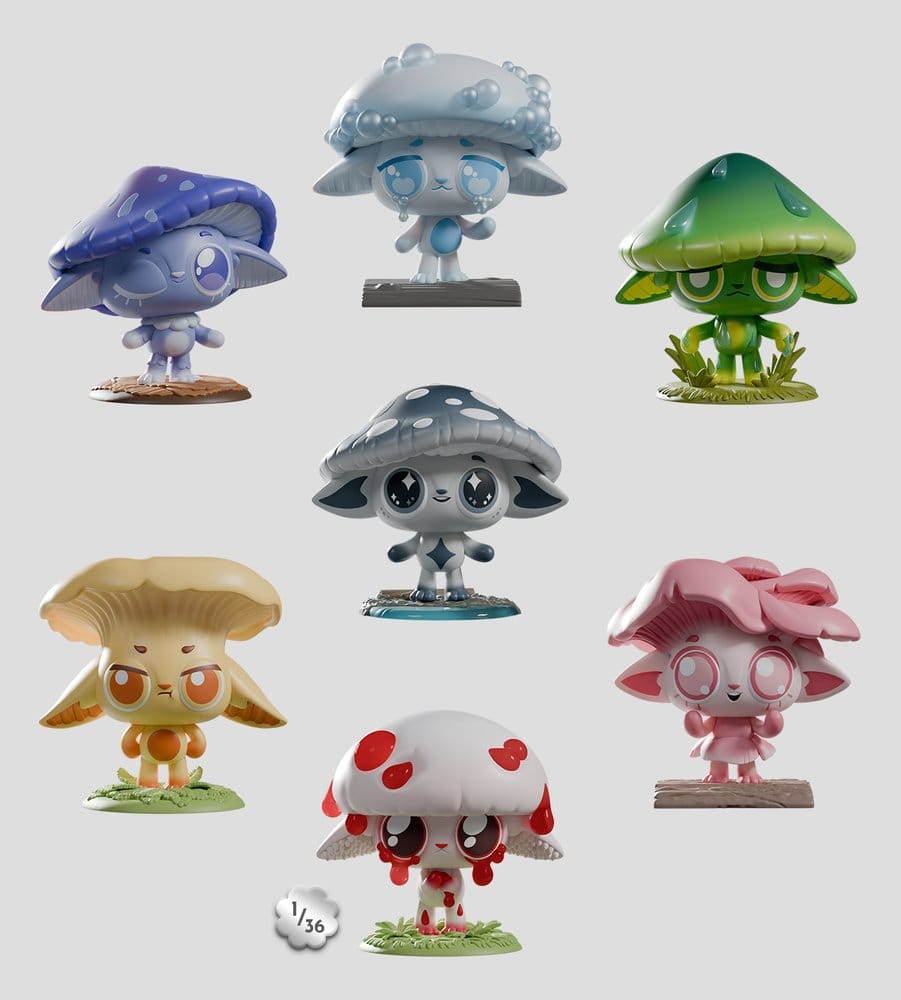 Capkins Mini Figures S2 7 cm Blind Box Display (6)