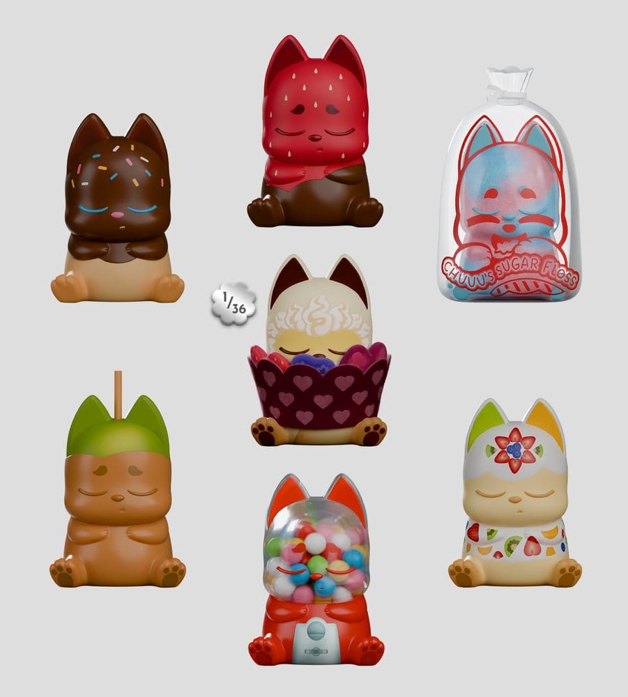 Chuuu Vinyl Mini Figures S2 Sweet Treats 11 cm Blind Box Display (6)