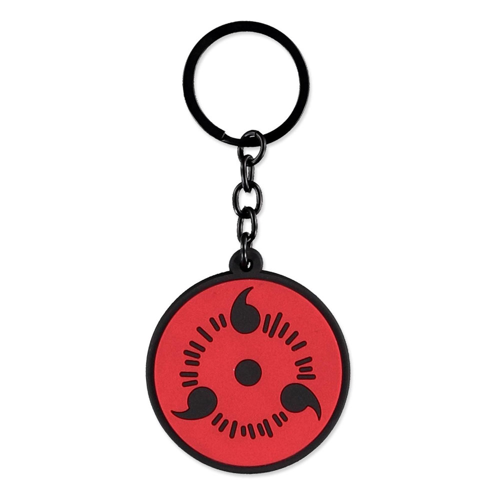 Difuzed Naruto Shippuden Rubber-Keychain Sharingan - Picture 1 of 1