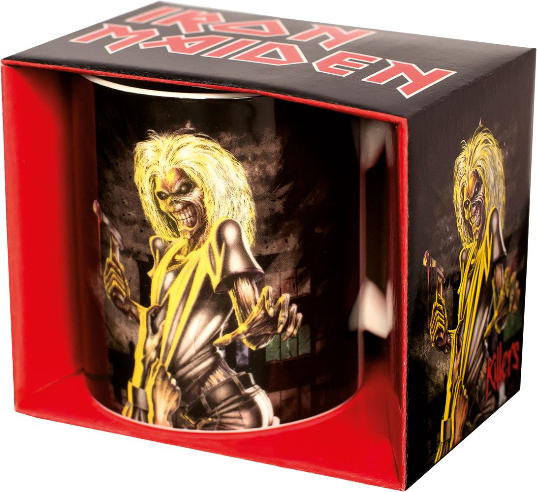 Iron Maiden Mok/beker KILLERS (MUG) Wit