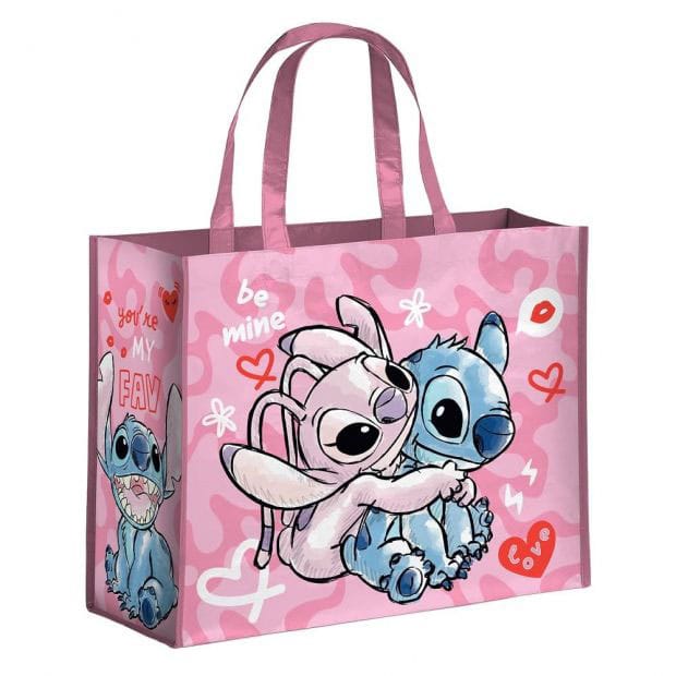 Lilo & Stitch Tote Bag Stitch & Angel