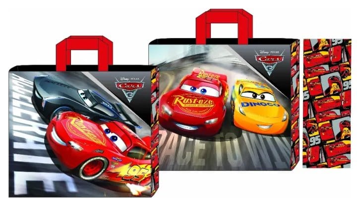 PRECOMENZI - Cars Shopping Bag Flash McQueen Racing