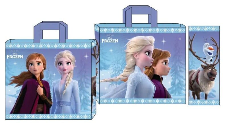 PRECOMENZI - Frozen Shopping Bag Anna & Elsa