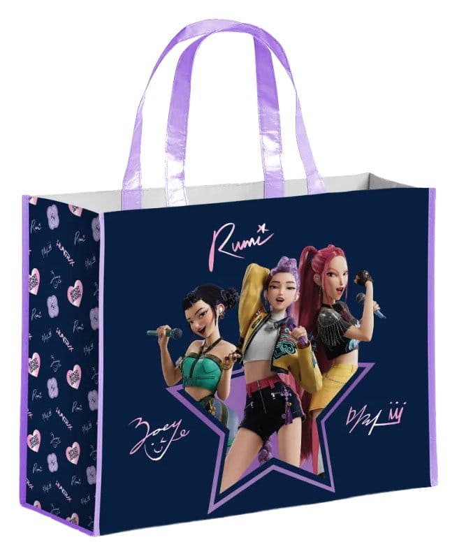 PRECOMENZI - KPOP Demon Hunters Shopping Bag Idols Signature