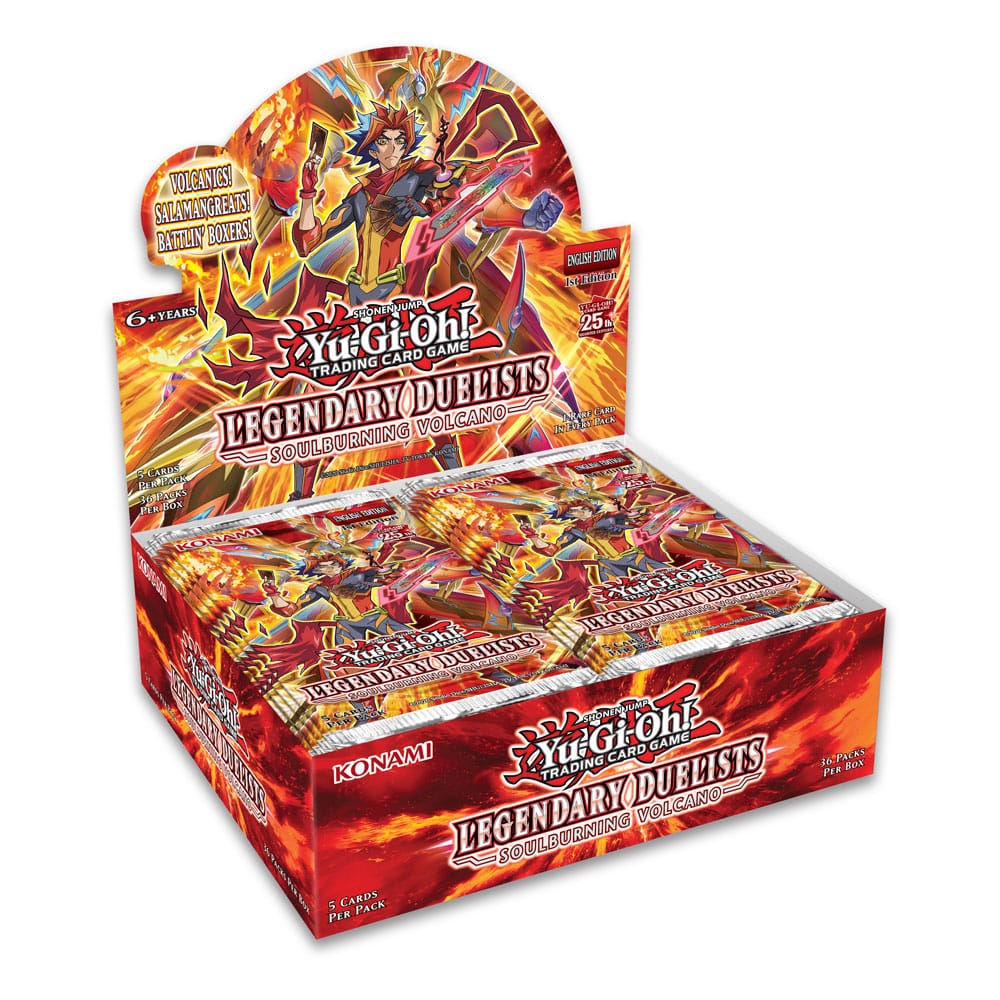 Yu-Gi-Oh! Legendary Duelists: Soulburning Volcano Booster Display (36) *English Version*