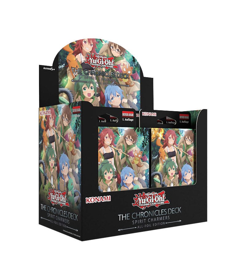 Køb YuGiOh! TCG The Chronicles Deck Spirit Charmers Display (8