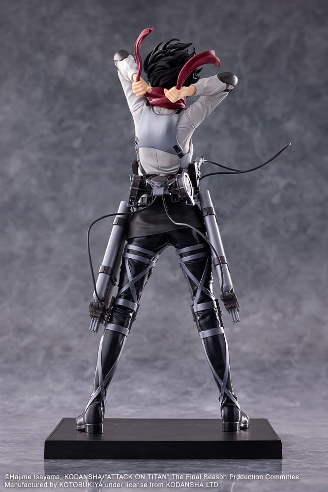 PRECOMENZI - Attack on Titan: The Final Season Oshi Works PVC Figure Mikasa Ackerman The Final Season Ver. 25 cm