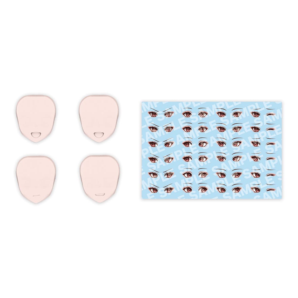 Sousai Shojo Teien Model Kit Accesoory Set 1/10 Customized Face & Decal Set Vol. 1