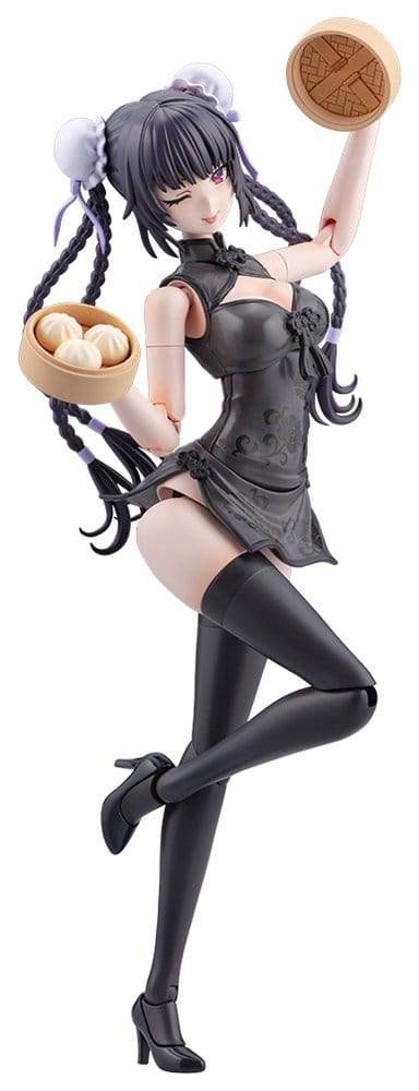 Sousaishojoteien Plastic Model Kit 1/10 Kuon Yakushiji Qipao Costume 17 cm