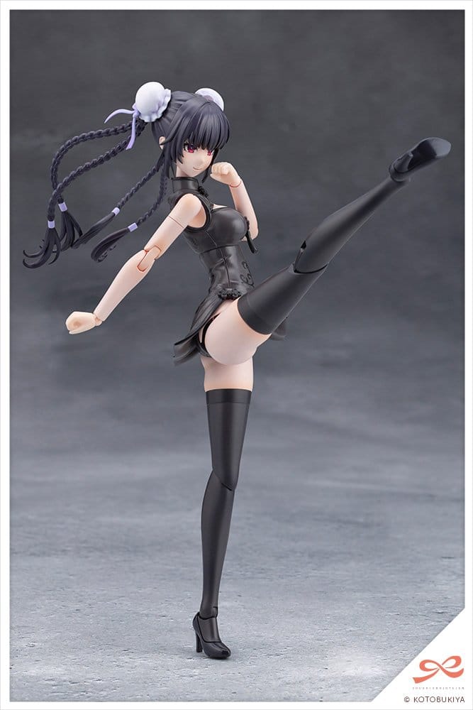 Sousaishojoteien Plastic Model Kit 1/10 Kuon Yakushiji Qipao Costume 17 cm [4]