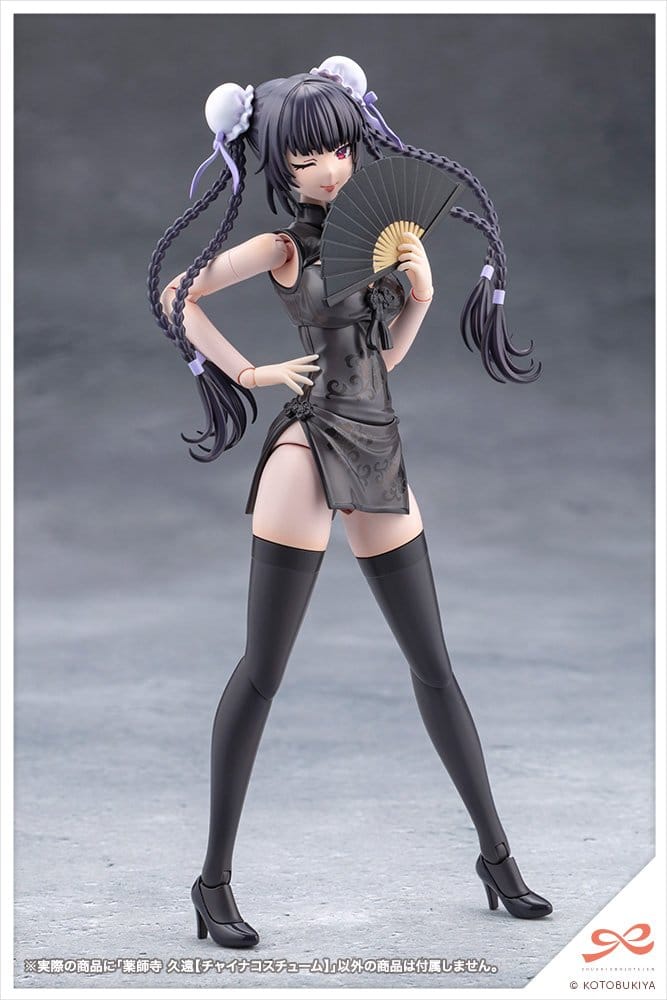 Sousaishojoteien Plastic Model Kit 1/10 Kuon Yakushiji Qipao Costume 17 cm [12]