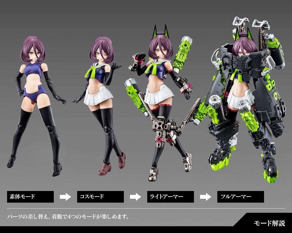 Megami Device Plastic Model Kit 1/1 Buster Doll Tank (Reproduction) 18 cm [8]
