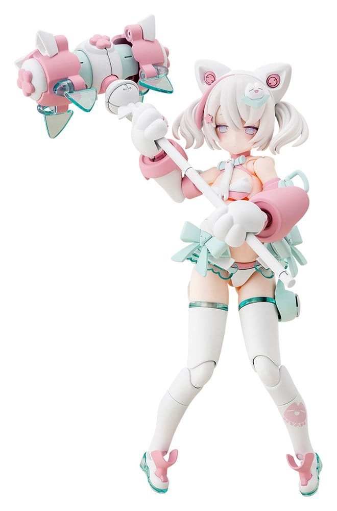 Megami Device Plastic Model Kit 1/1 Puni Mofu Shiro Mao 14 cm