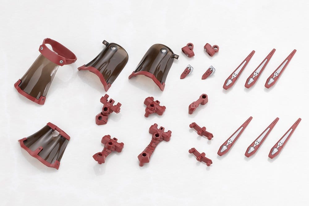Kotobukiya M.S.G. Model Kit Accessory Set Mission Cloak Deep Red Ver. 4 cm [3]