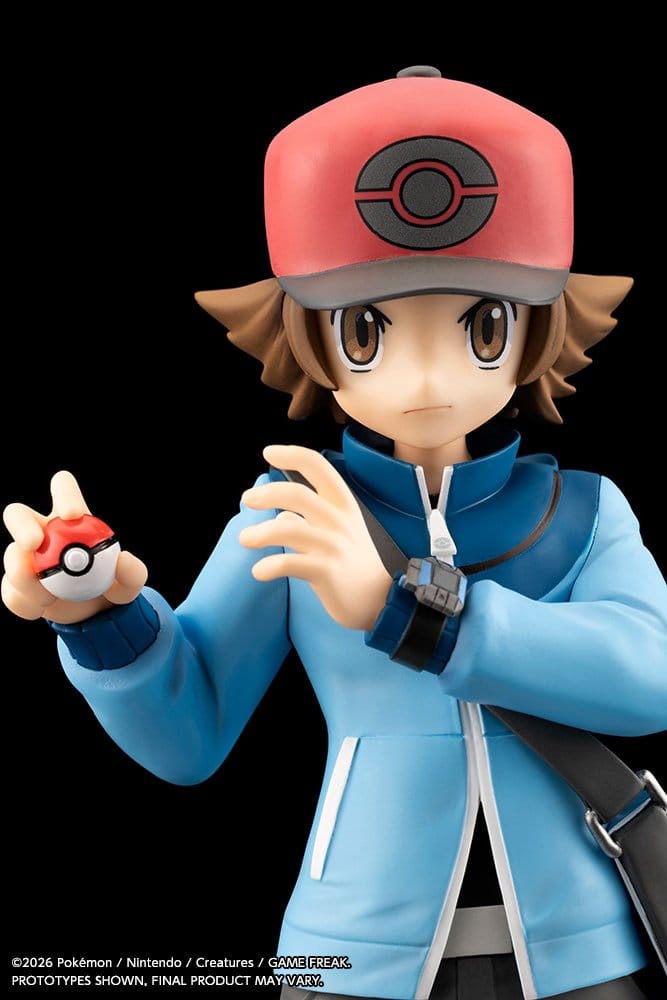 Pokémon ARTFX J PVC Figure 1/8 Hilbert with Victini 20 cm [8]