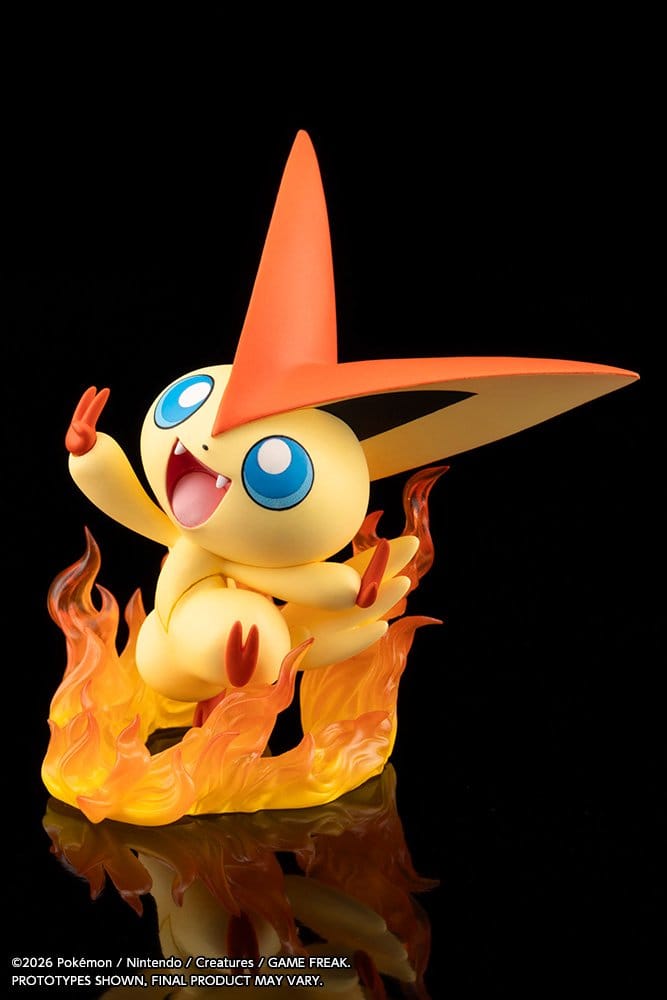 Pokémon ARTFX J PVC Figure 1/8 Hilbert with Victini 20 cm [11]