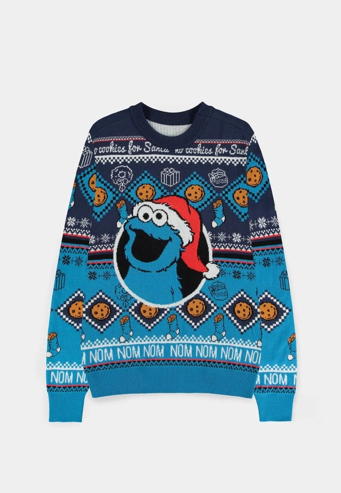 Sesame Street Christmas Sweater Cookie Monster