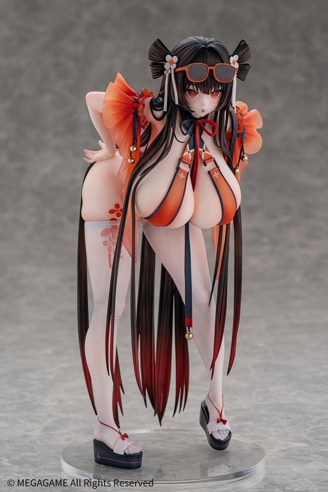 PRECOMENZI - Daiblos Core PVC Figure 1/6 Maree Rouge Rakubai no Utage 25 cm