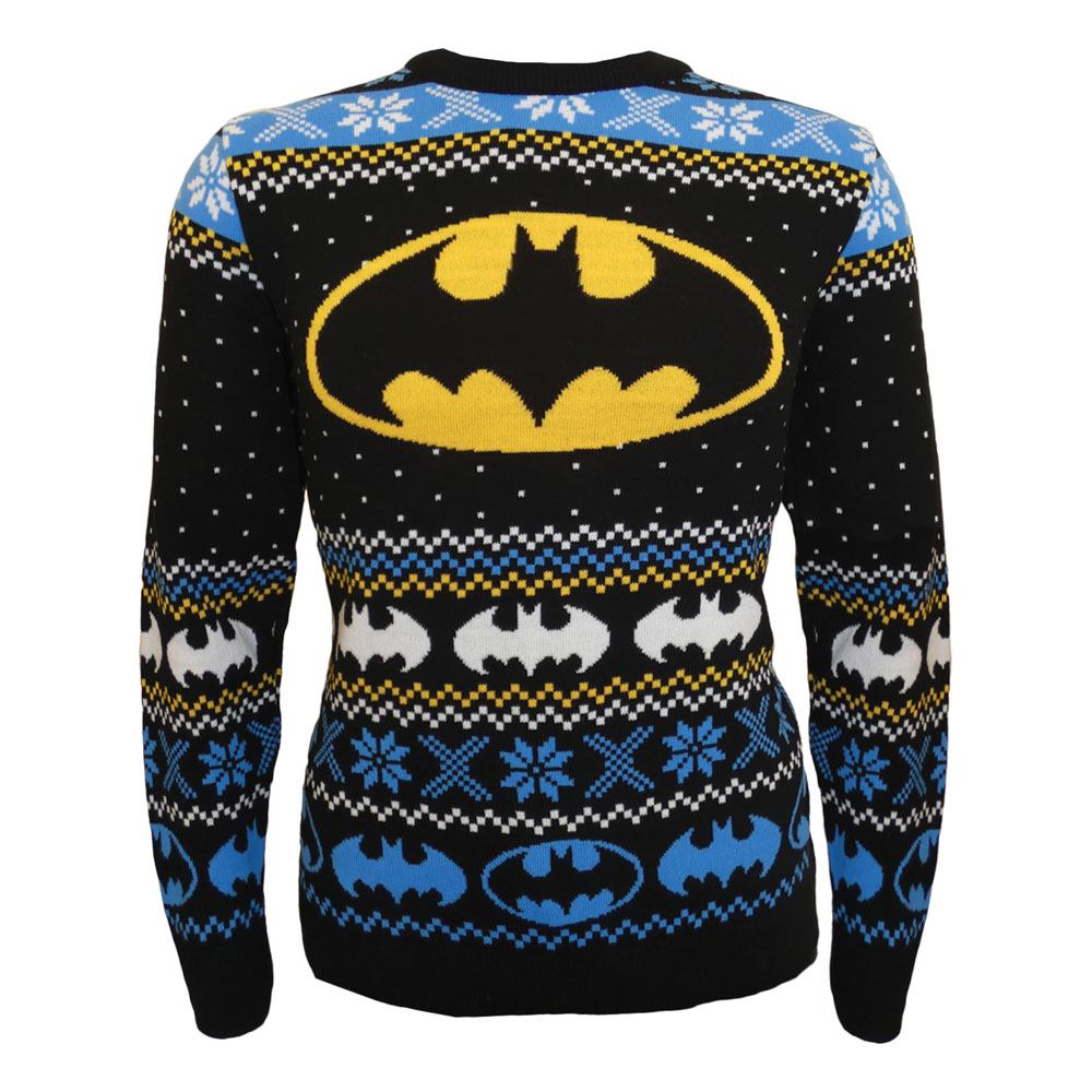DC Comics Batman Kersttrui -S- Logo Multicolours