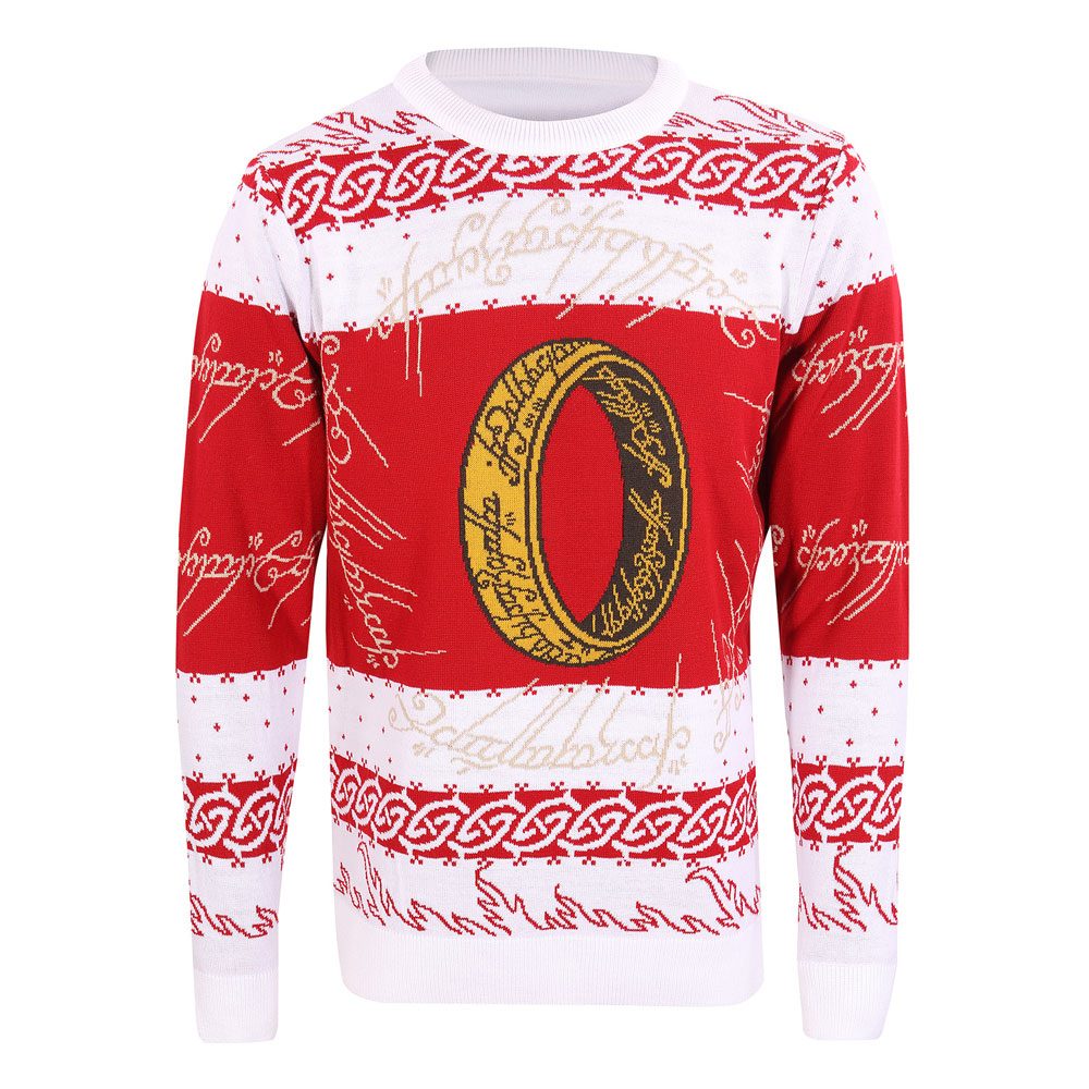 Lord of the Rings Sweatshirt Christmas Jumper Ring Size S