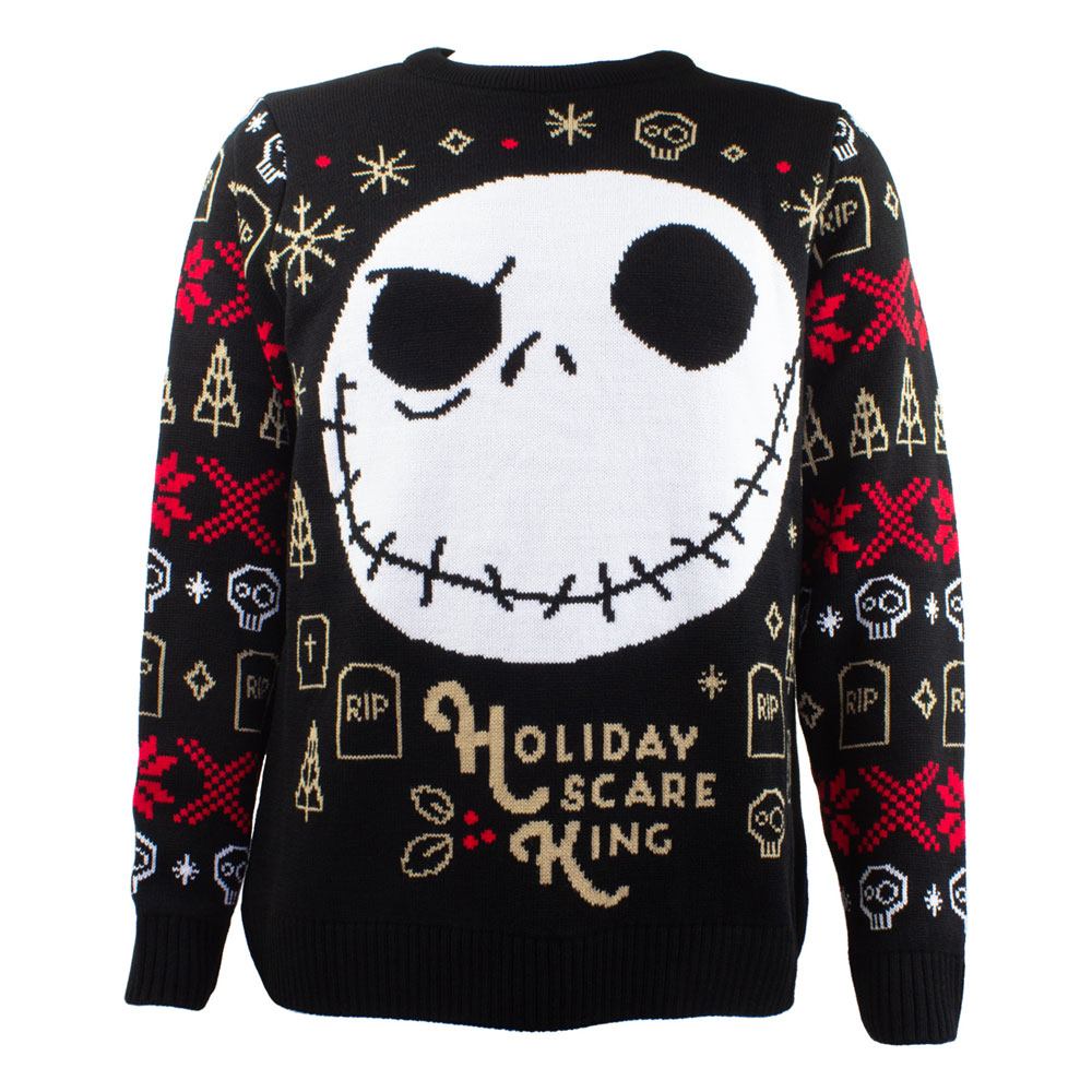 Heroes Inc The Nightmare Before Christmas Kersttrui -L- Holiday Scare King Zwart